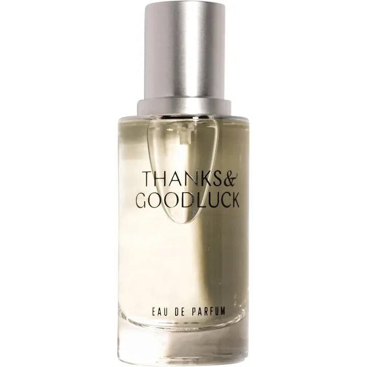 Justin Alexander Studio Thanks & Goodluck perfume bottle