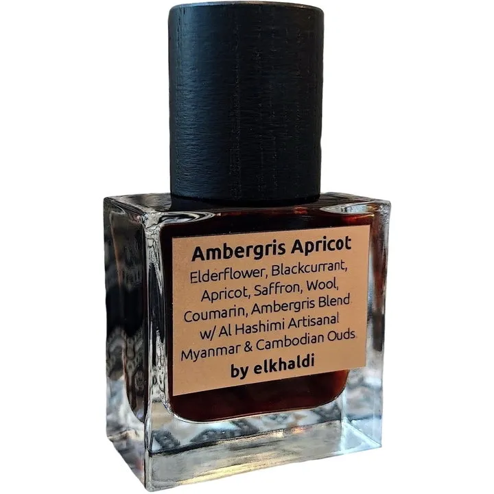 elkhaldi Ambergris Apricot parfüm şişesi