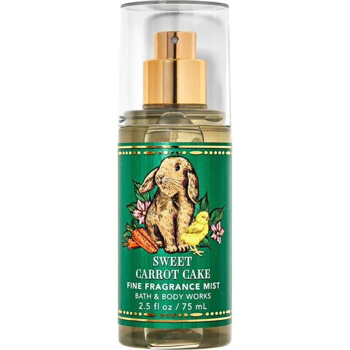Bath & Body Works Sweet Carrot Cake parfüm şişesi