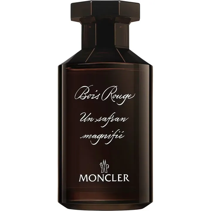Moncler Bois Rouge - Un safran magnifié parfüm şişesi
