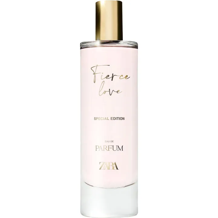 Zara Fierce Love perfume bottle