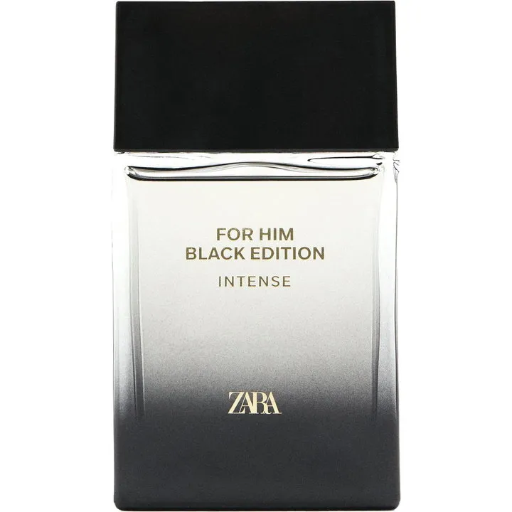 Zara For Him Black Edition Intense perfume bottle
