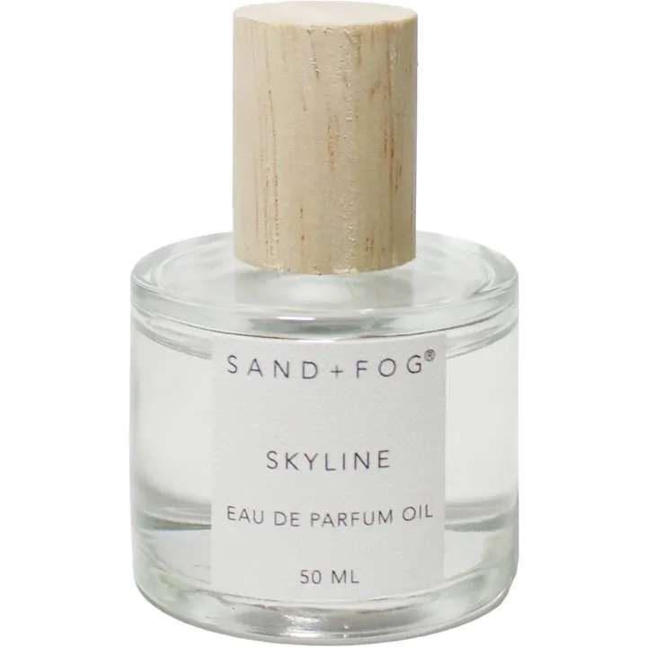 Sand + Fog Skyline perfume bottle