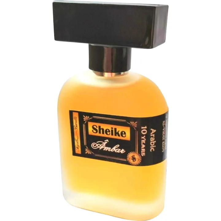 Atelier Segall & Barutti Sheike Âmbar perfume bottle