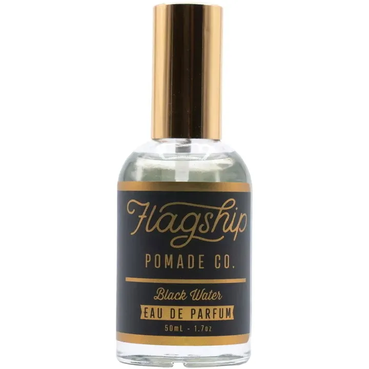 Flagship Pomade Co. Black Water perfume bottle