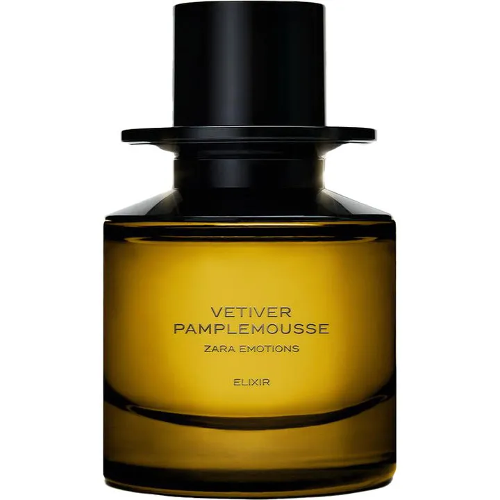 Zara Vetiver Pamplemousse Elixir perfume bottle