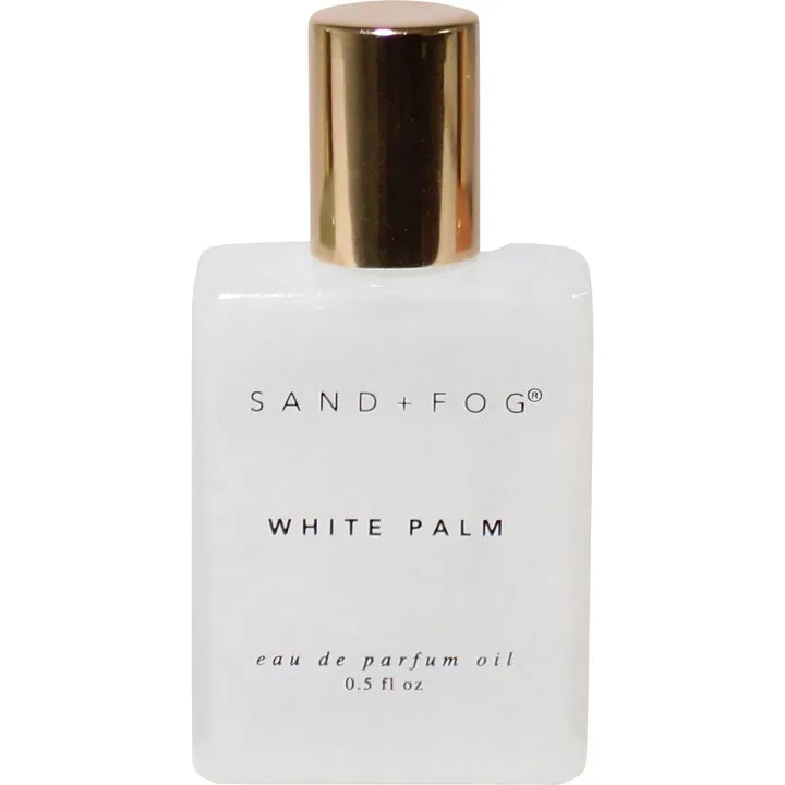 Sand + Fog White Palm parfüm şişesi