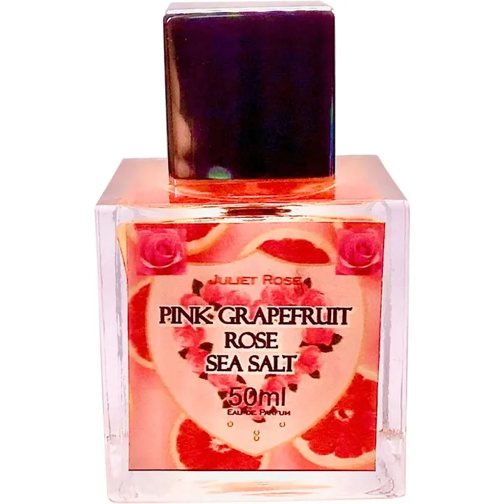 Juliet Rose Pink Grapefruit Rose Sea Salt parfüm şişesi