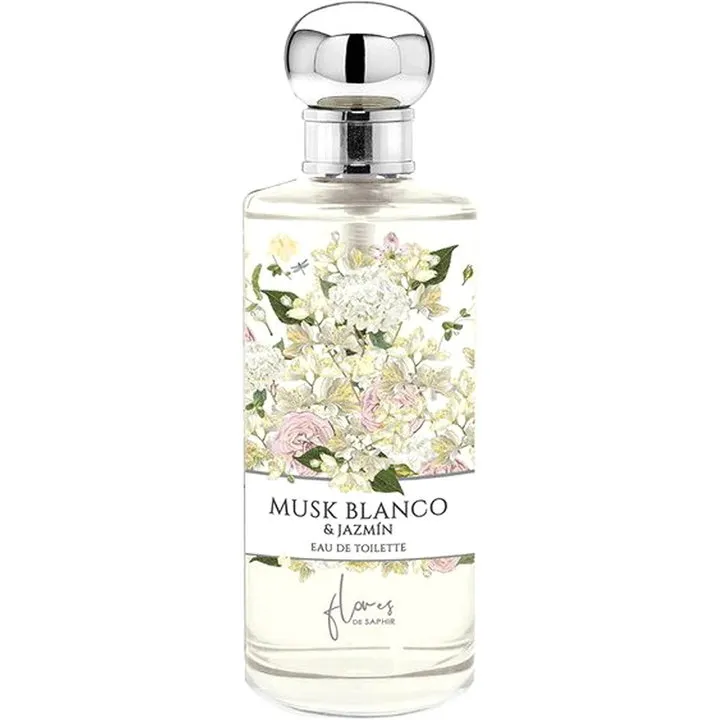 Parfums Saphir Musk Blanco & Jazmín perfume bottle