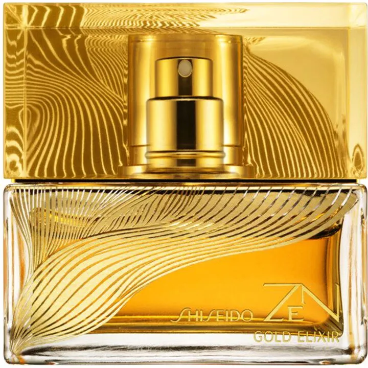 Shiseido Zen Gold Elixir (Eau de Parfum Absolue) parfüm şişesi