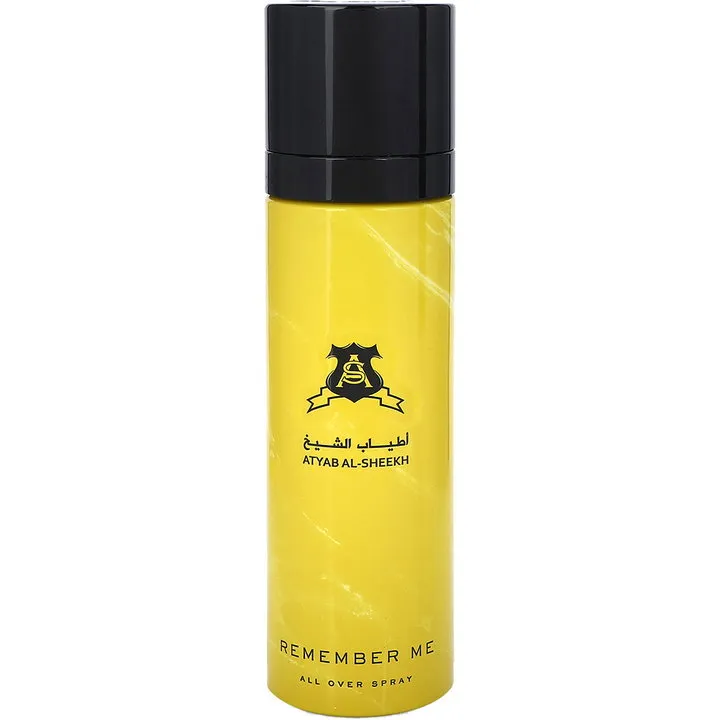 Atyab Al-Sheekh Remember Me (Yellow) (All Over Spray) parfüm şişesi