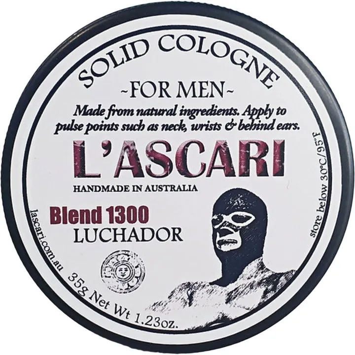 L'Ascari Blend 1300 - Luchador perfume bottle