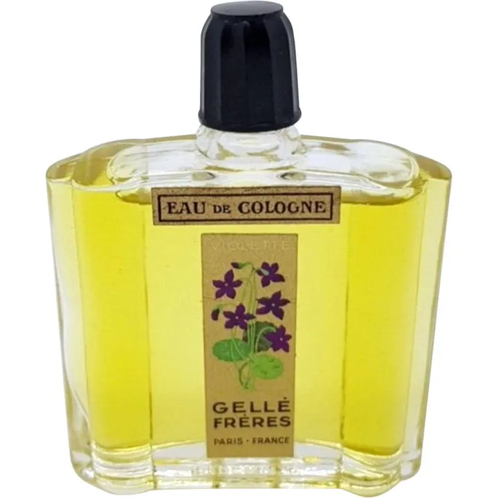 Gellé Frères Violette (Eau de Cologne) parfüm şişesi