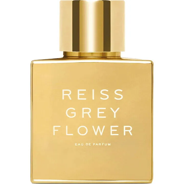 Reiss Grey Flower perfume bottle