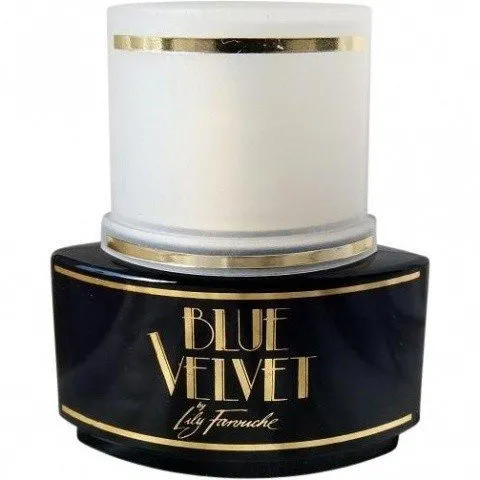 Lily Farouche Blue Velvet perfume bottle