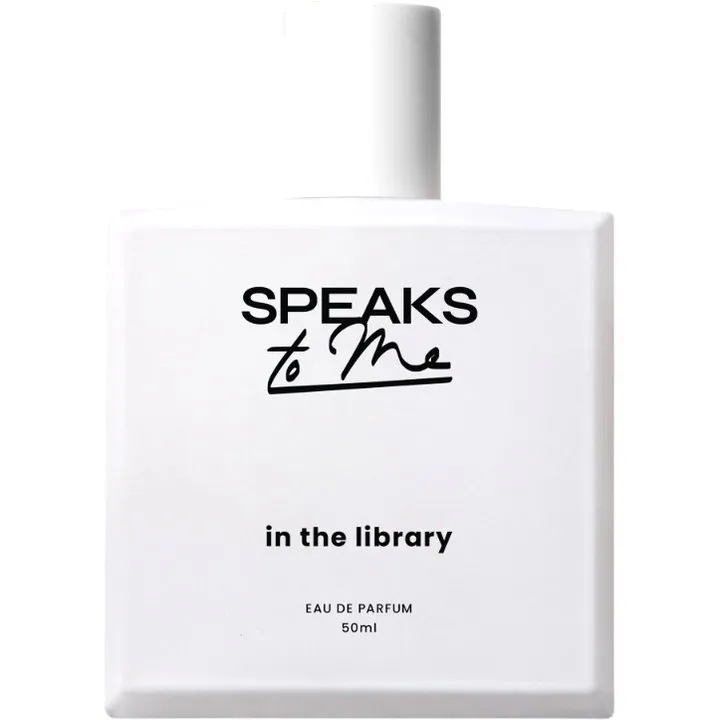 Speaks to me In the Library perfume bottle