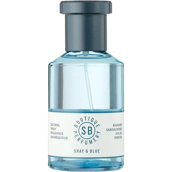Shay & Blue Rhubarb Sandalwood parfüm şişesi