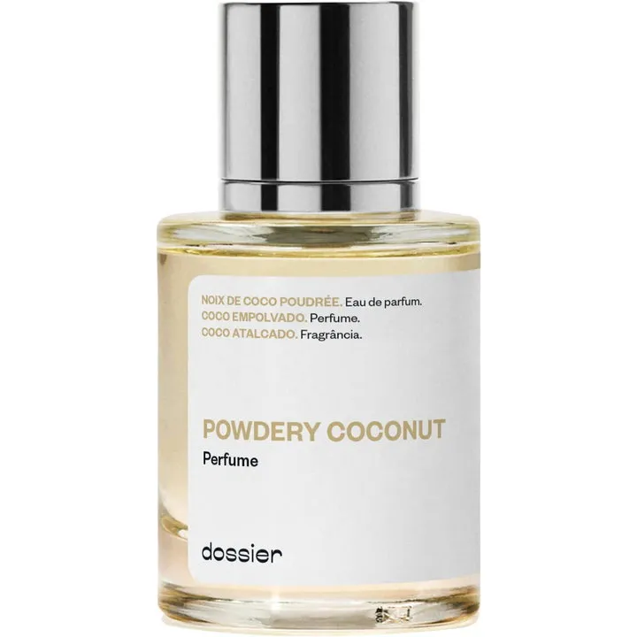 Dossier Powdery Coconut perfume bottle