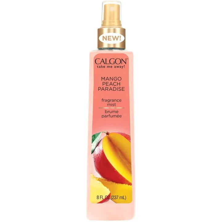 Calgon Mango Peach Paradise parfüm şişesi