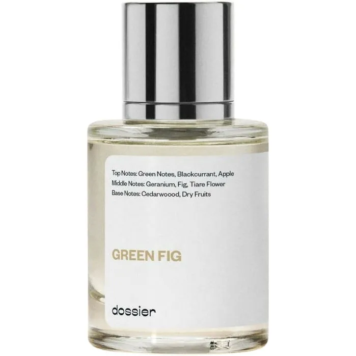 Dossier Green Fig perfume bottle
