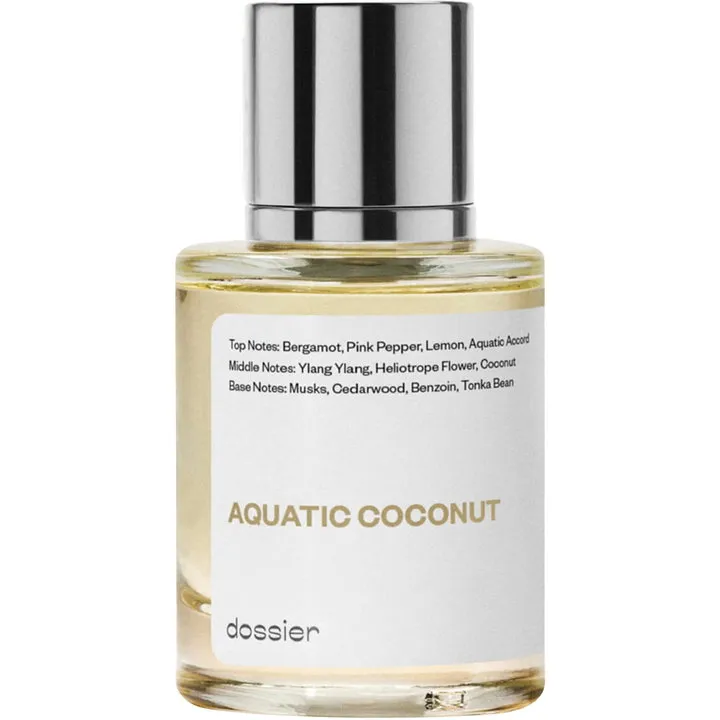 Dossier Aquatic Coconut perfume bottle