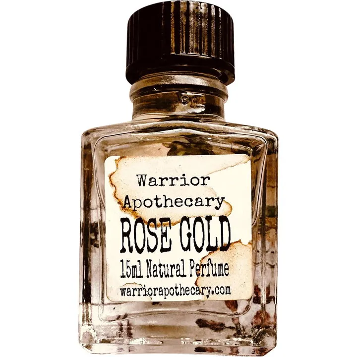 Warrior Apothecary Rose Gold perfume bottle