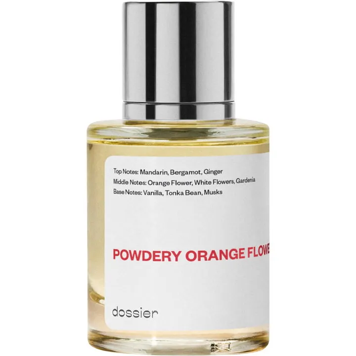 Dossier Powdery Orange Flower perfume bottle
