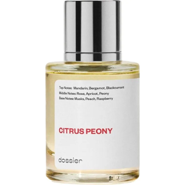Dossier Citrus Peony perfume bottle
