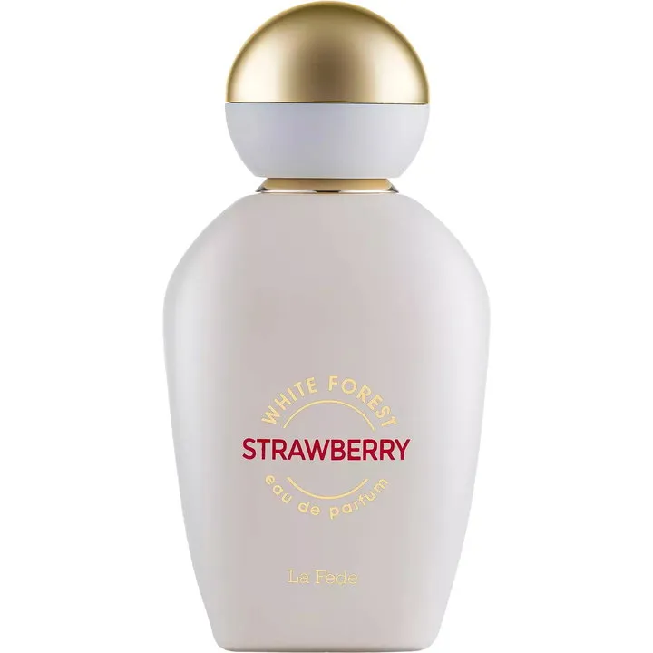 La Fede White Forest Strawberry perfume bottle