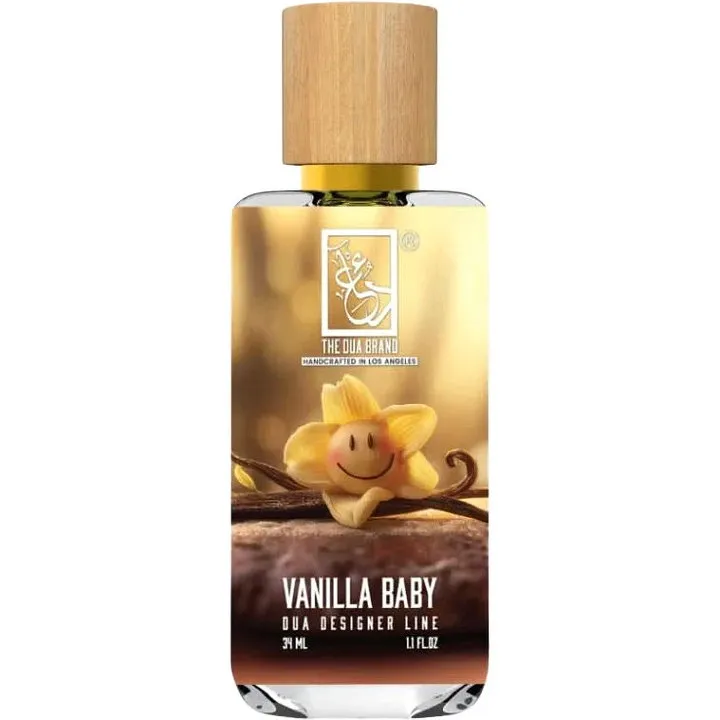 The Dua Brand Vanilla Baby perfume bottle