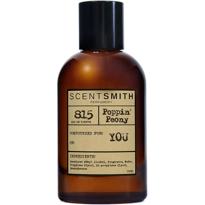 Scentsmith Perfumery 815 Poppin' Peony parfüm şişesi