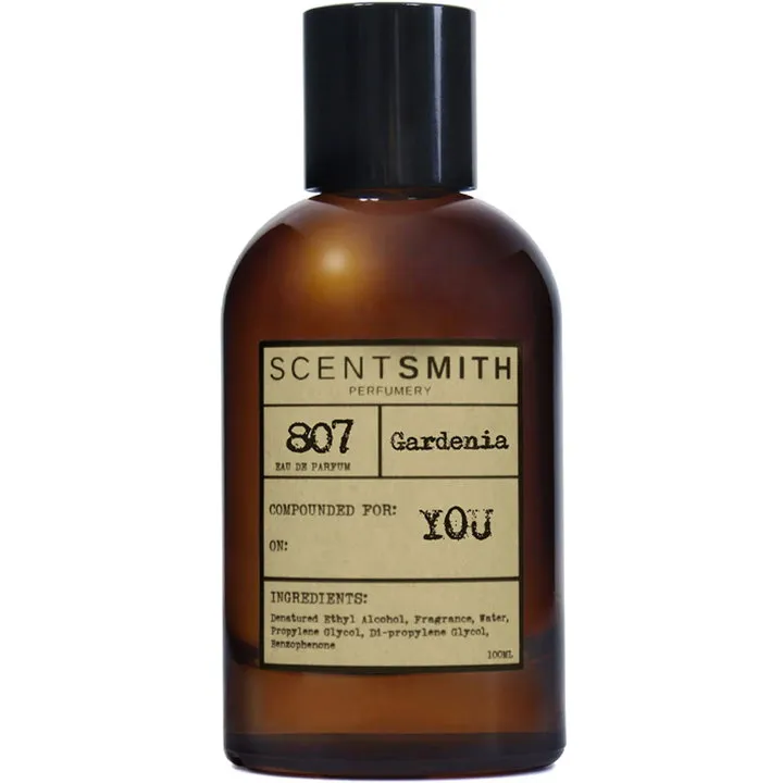 Scentsmith Perfumery 807 Gardenia parfüm şişesi