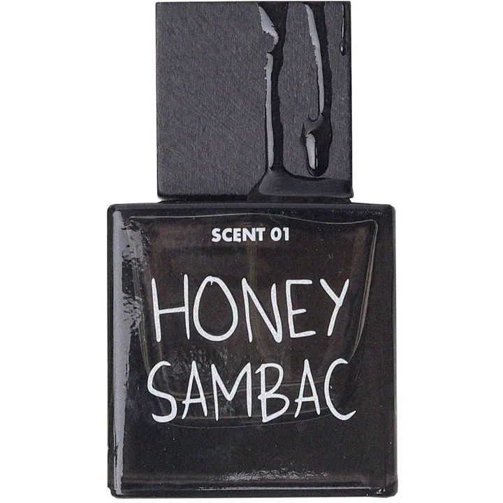 HABIT of 2PEACOCK Scent 01 Honey Sambac perfume bottle