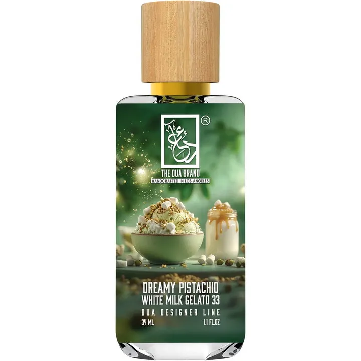 The Dua Brand Dreamy Pistachio White Milk Gelato 33 perfume bottle