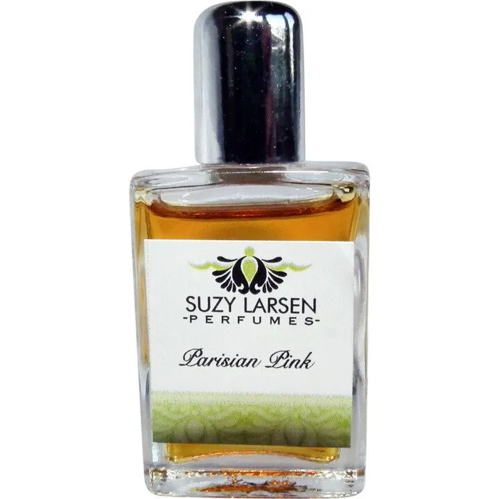 Suzy Larsen Parisian Pink perfume bottle