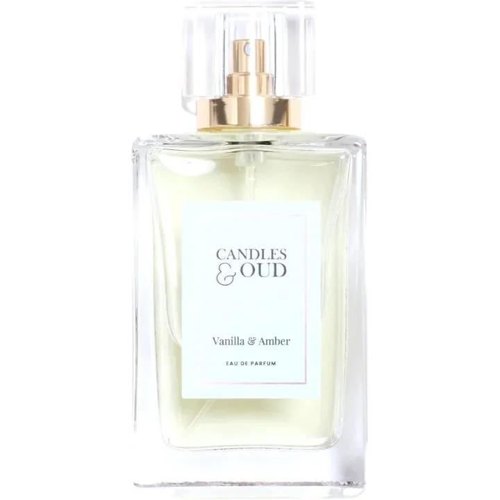 Candles & Oud Vanilla & Amber perfume bottle