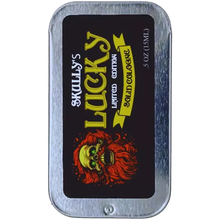 Skully’s Lucky perfume bottle
