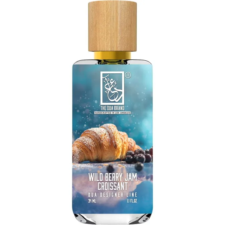 The Dua Brand Wild Berry Jam Croissant / Couture Crumbled perfume bottle