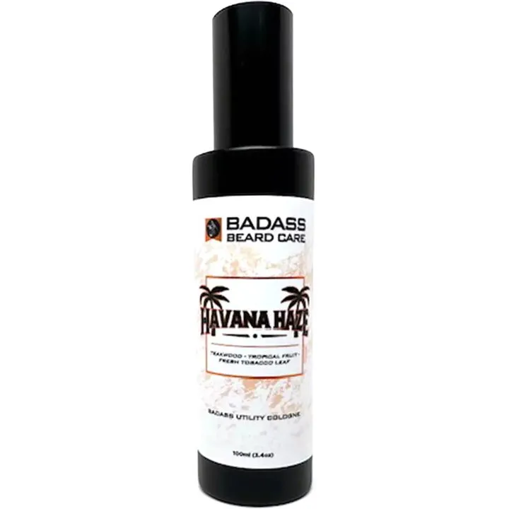 Badass Beard Care Havana Haze perfume bottle