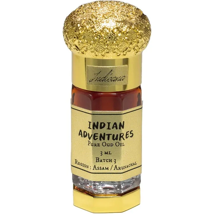 Indicana Oud Indian Adventures perfume bottle