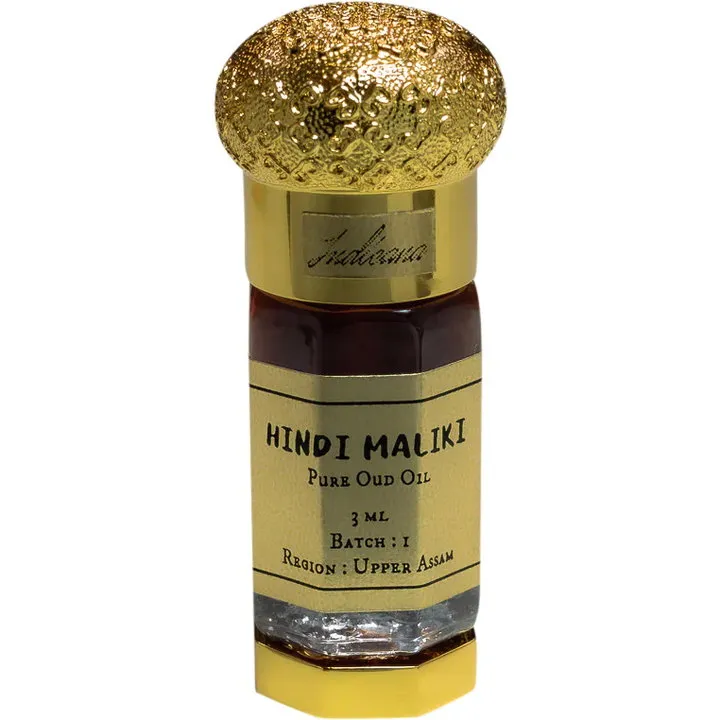 Indicana Oud Hindi Maliki perfume bottle