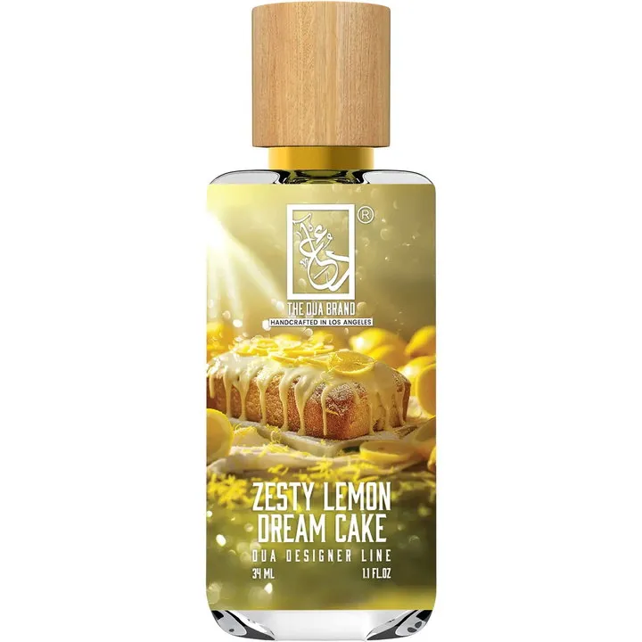 The Dua Brand Zesty Lemon Dream Cake perfume bottle