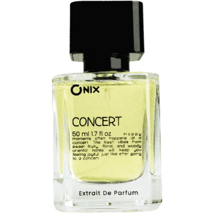 Onix Concert parfüm şişesi