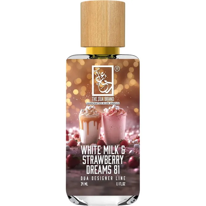 The Dua Brand White Milk & Strawberry Dreams 81 parfüm şişesi