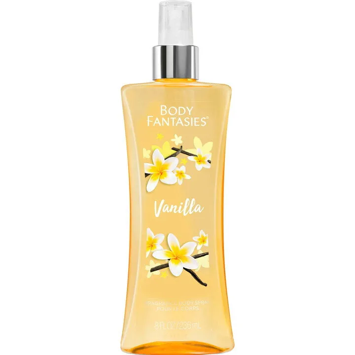 Body Fantasies Vanilla parfüm şişesi