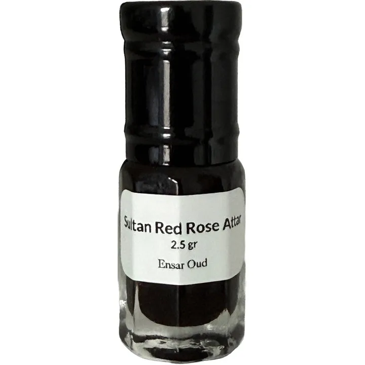 Ensar Oud Sultan Red Rose Attar (2025) perfume bottle