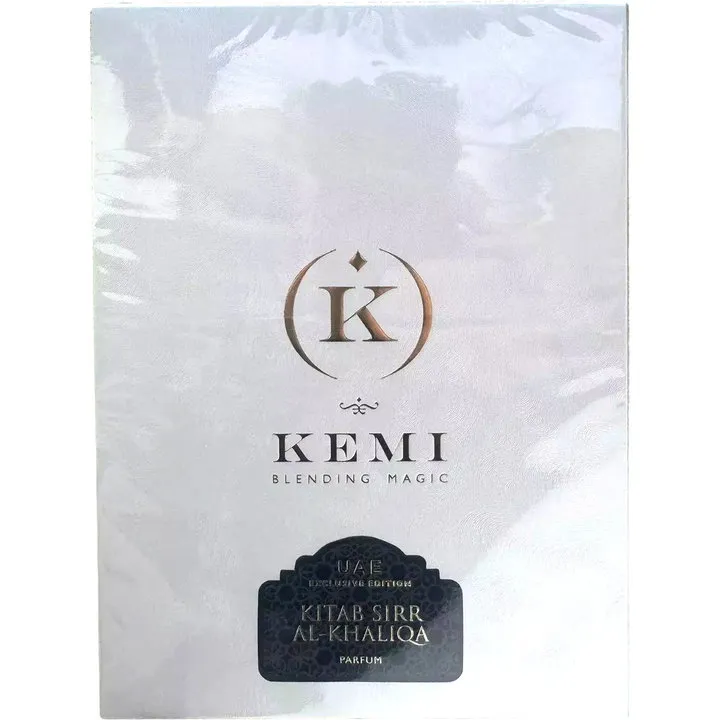 Kemi Kitab Sirr Al-Khaliqa parfüm şişesi