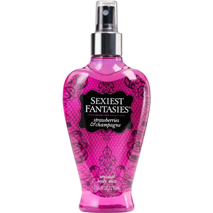 Body Fantasies Strawberries & Champagne perfume bottle