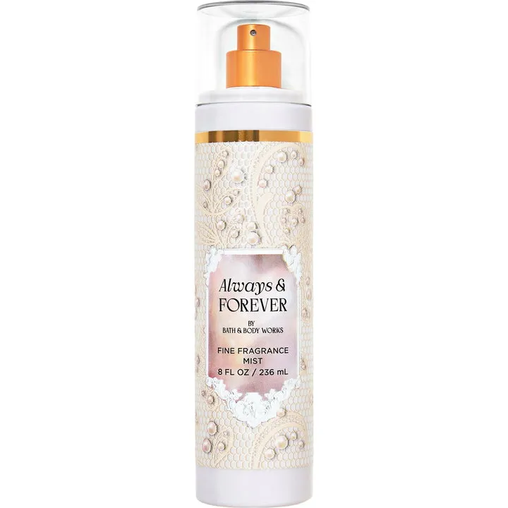 Bath & Body Works Always & Forever (Fragrance Mist) parfüm şişesi