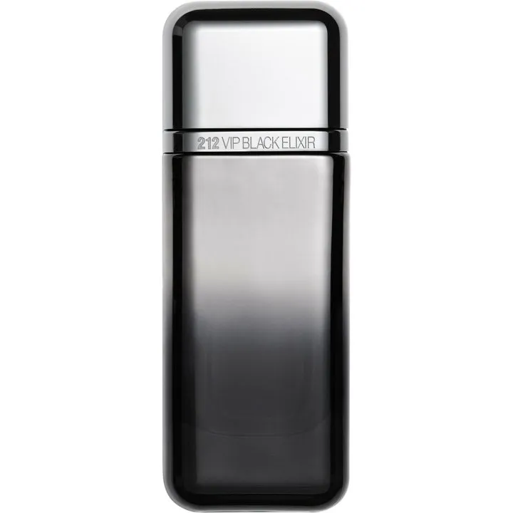 Carolina Herrera 212 VIP Black Elixir perfume bottle